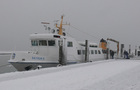 Schneewinter im Hafen