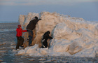 Die Besteigung der Eisschollen