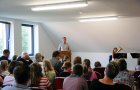 Begrung: Dr. Thomas Mronga, knftiger Schulleiter