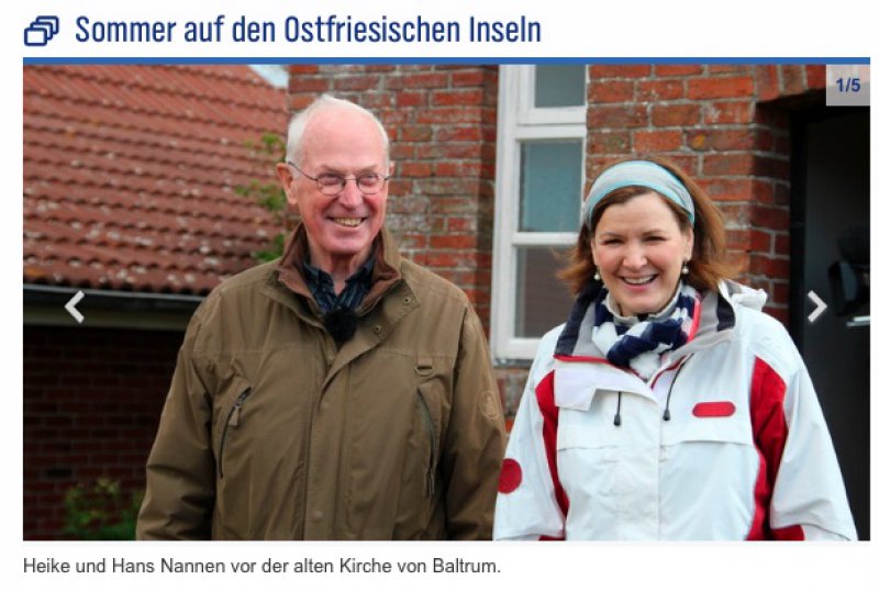 Landpartie Juist Und Baltrum Baltrum Online De