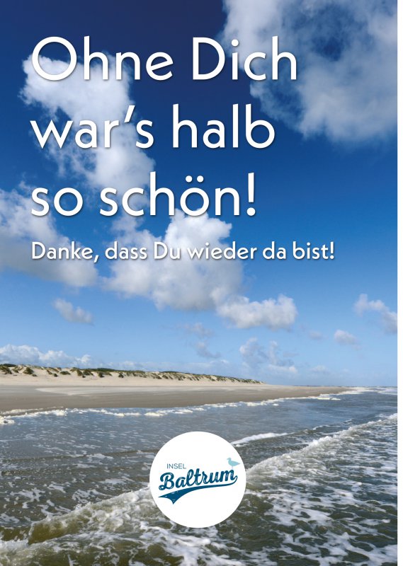 Ohne Euch wars halb so schön!