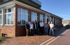 Abschluss des Inselbesuchs mit CDU-Vorstandsmitgliedern und Ratskandidatinnen und -kandidaten am  Strandhotel Baltrum.