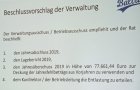 Beschluss Jahresabschluss und Lagebericht 2019 Kurverwaltung Baltrum