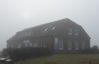 Das Nationalpark-Haus im Nebel, März 2021
