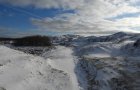 Dnenlandschaft im Schnee Ende Januar 2021 - ob es diesen Winter auch schneit?