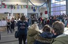 Die Langeooger Jugend war nicht nur in der Halle, sondern auch am Nachmittag in der Schule aktiv - De Wippsteertjes